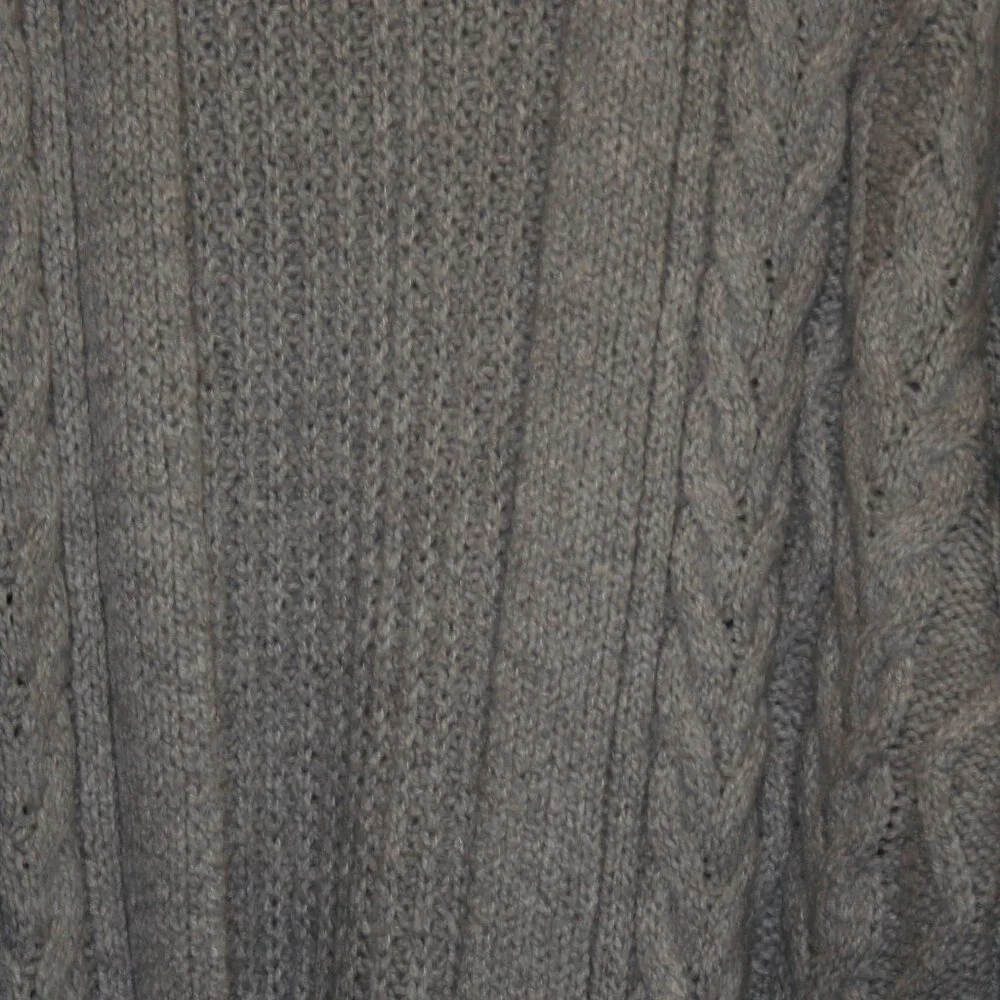 Lucky Brand Knit Open Front Long Cable Knit Cardigan Sweater with Pockets Sz XL - Picture 3 of 5